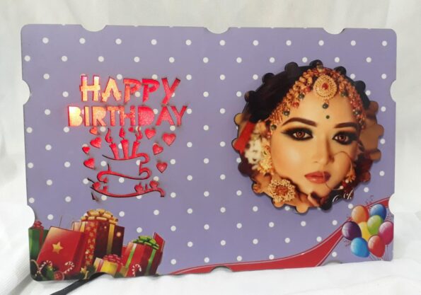 HAPPY BIRTHDAY LED FRAME